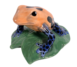 Sandy Dart Frog Figurine
