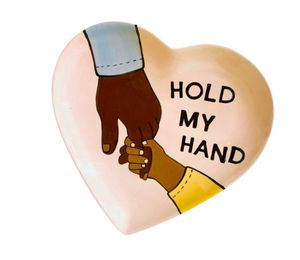 Sandy Hold My Hand Plate
