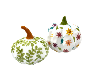 Sandy Fall Floral Gourds