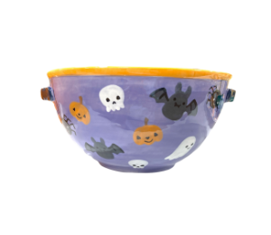 Sandy Halloween Candy Bowl