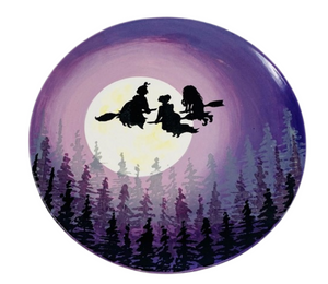 Sandy Kooky Witches Plate
