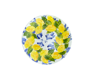 Sandy Lemon Delft Platter