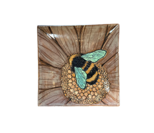 Sandy Happy Bee Plate