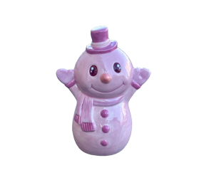 Sandy Pink-Mas Snowman
