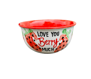 Sandy Berry Love Bowl