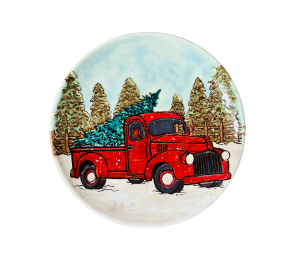 Sandy Rustic Tree Farm Truck