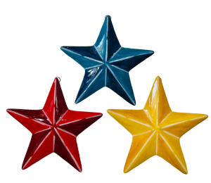 Sandy Jewel Toned Stars