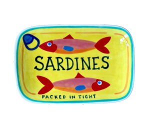Sandy Sardines Appetizer Plate