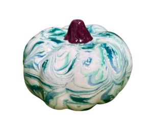 Sandy Teal Pumpkin