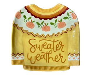 Sandy Sweater Weather Plate