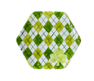 Sandy Irish Argyle Plate